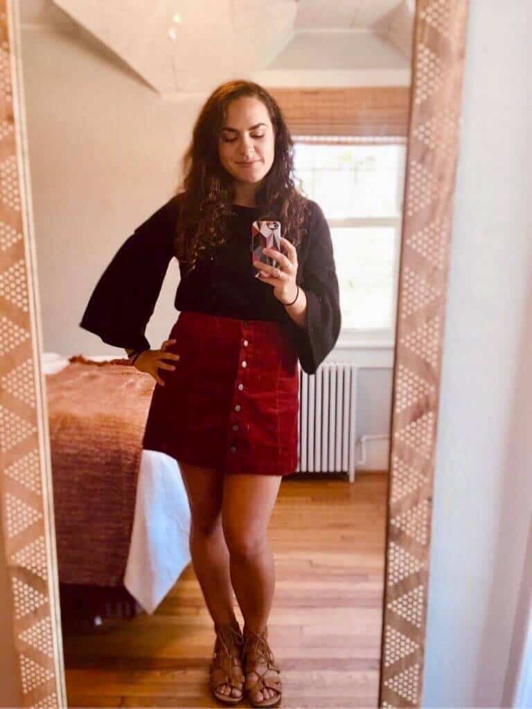 thrifted outfit