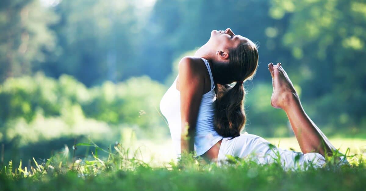 outdoor yoga fresh air
