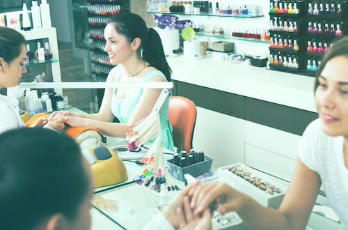 nail salon mani pedi