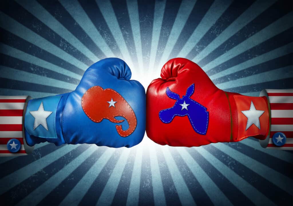 Election Day Republican Democrat