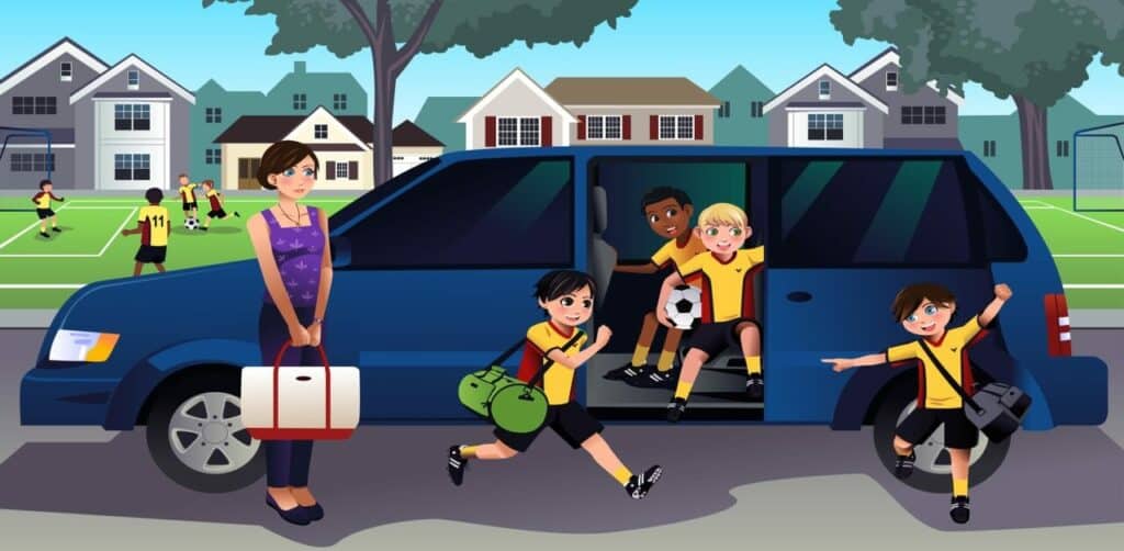 What are good apps for soccer moms?