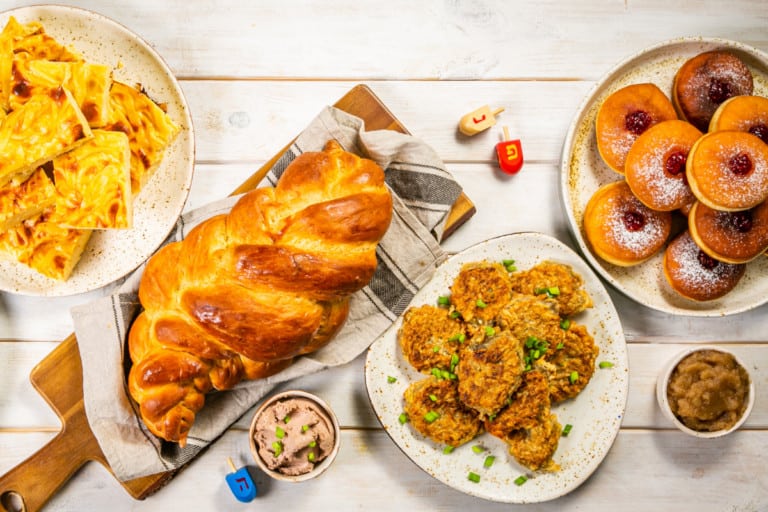 Easy Hanukkah Recipes for Latkes and Sufganiyot
