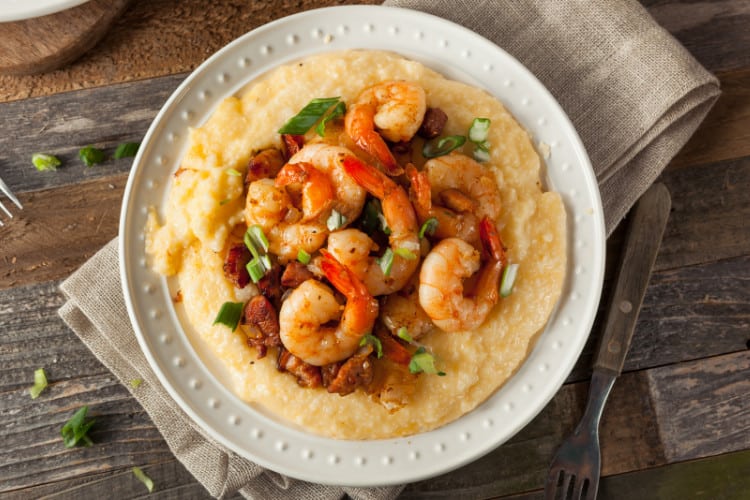 shrimp and grits southern cooking