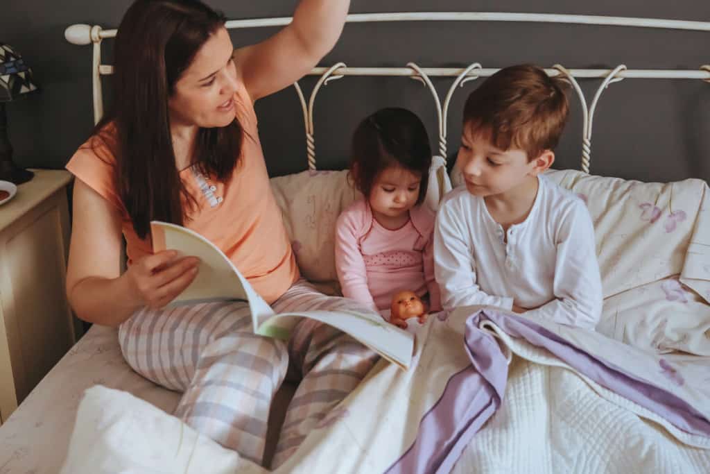 parent reading anti-racism books