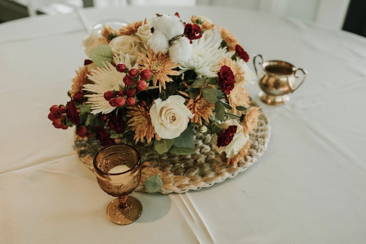 DIY wedding flowers centerpieces