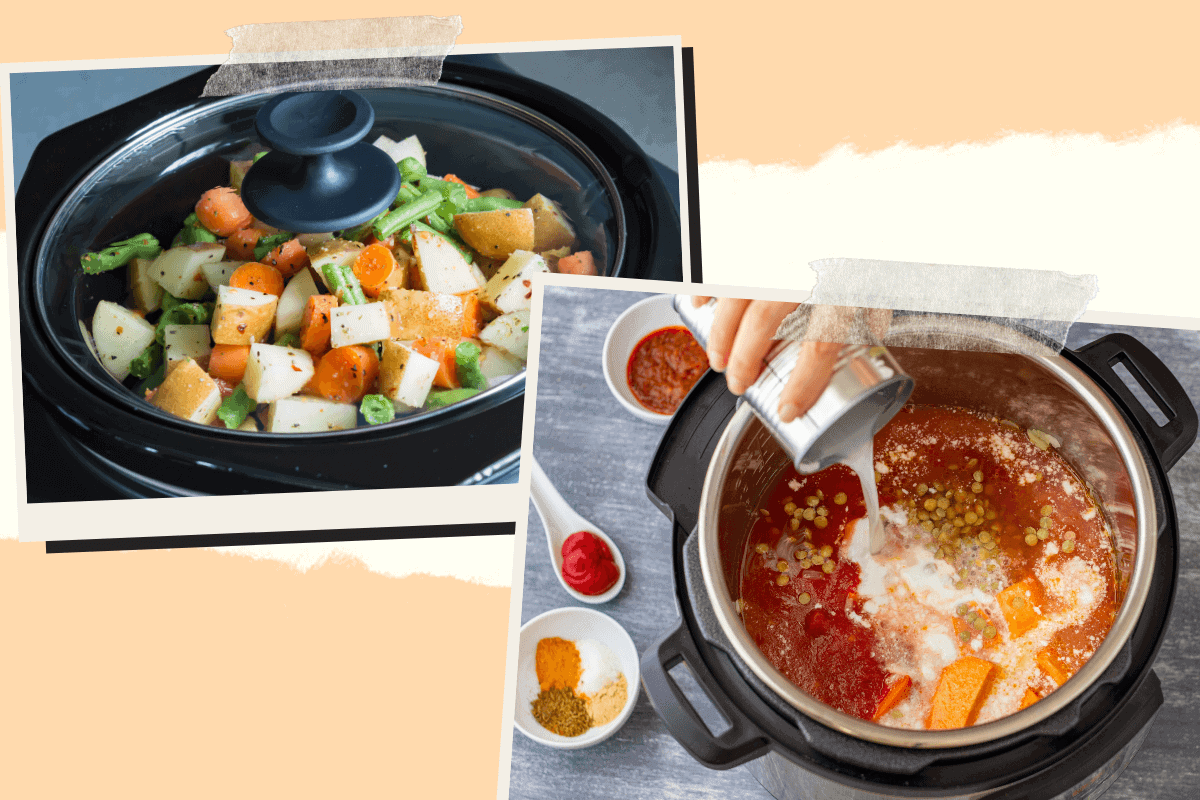 slow cooker vs. instant pot