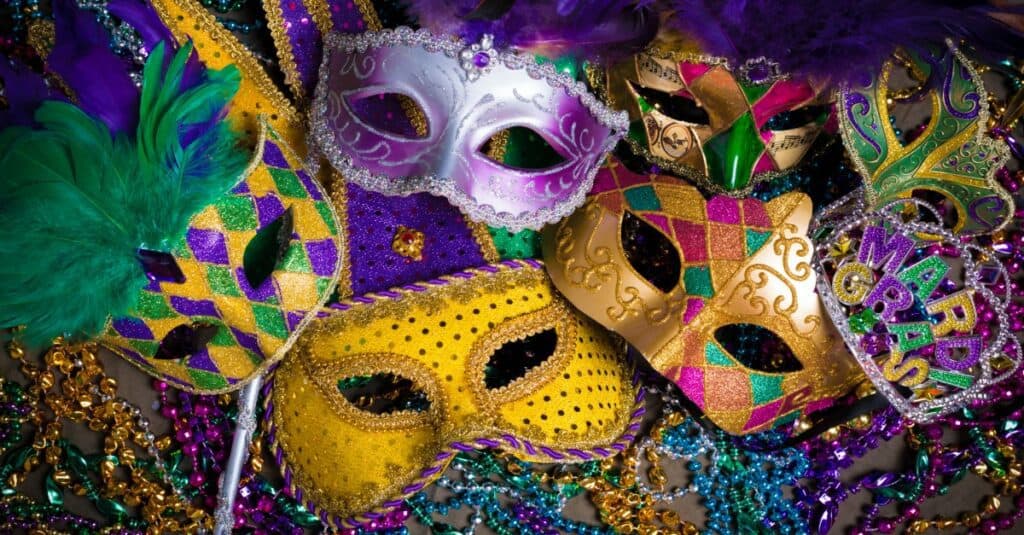 Mardi Gras parade and celebrations