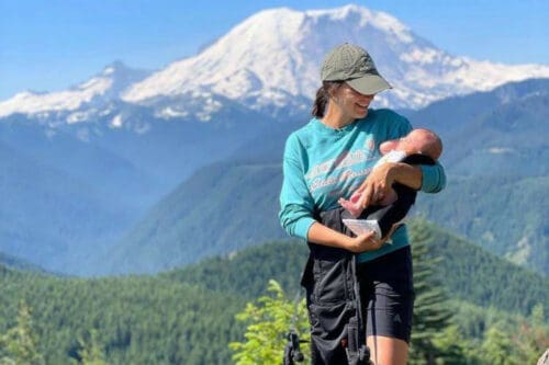 Adventurous Hiking Mom on the Street Sasha Washut cover photo