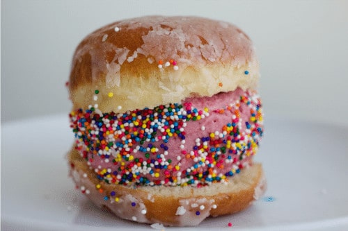 dessert recipes for kids ice cream doughnut