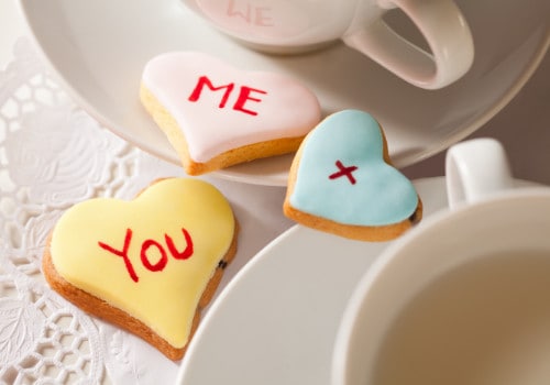 heart cookies Valentine's day