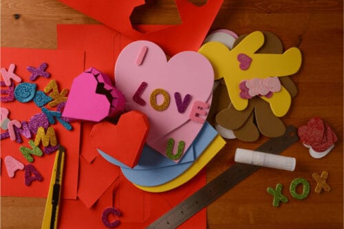 homemade valentines