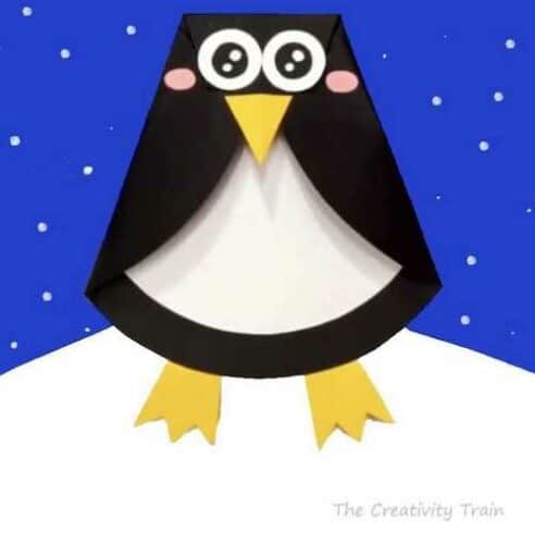 winter crafts penguin