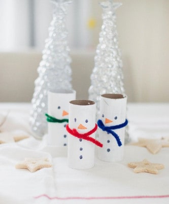 winter crafts snowmen