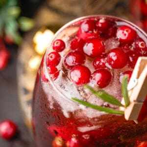 merry mistletoe margarita cocktail