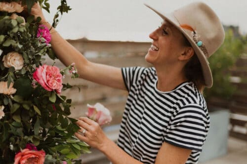 Vintage Florist Mom on the Street Grace McDonald