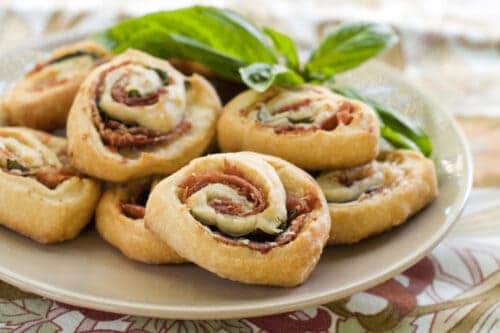 easter appetizers prosciutto pinwheeels