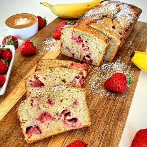 Strawberry banana bread @element_cooking