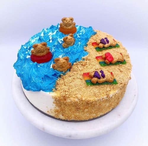 pool party for kids snacks cake