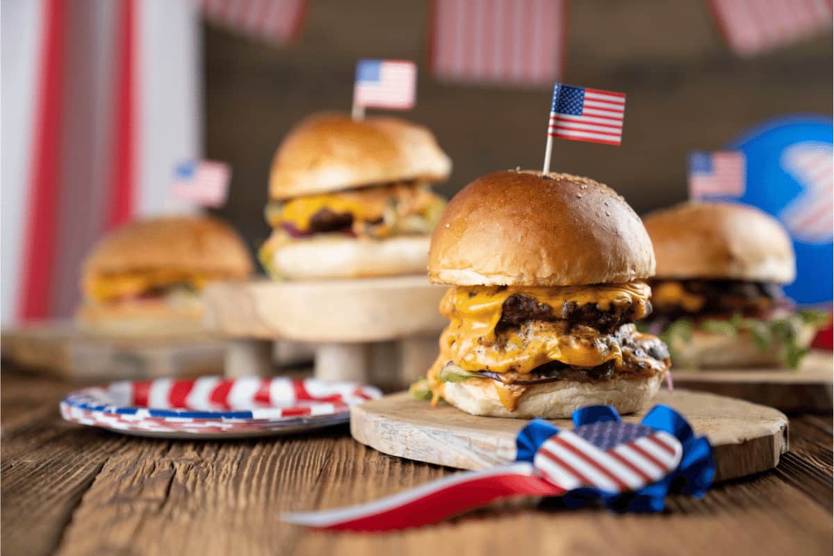 4th of july appetizers sliders