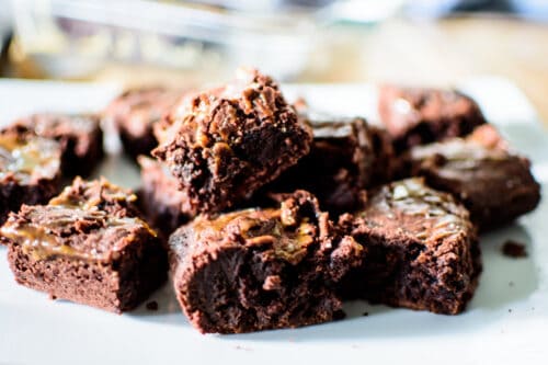 caramel knock you naked brownies