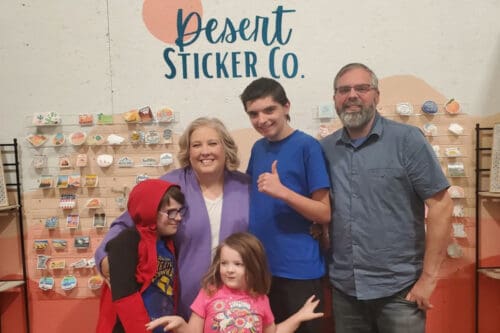 Sticker Designer Mom on the Street Sarah Elliott