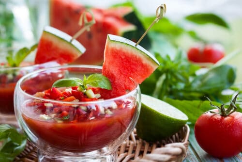 watermelon recipes gazpacho