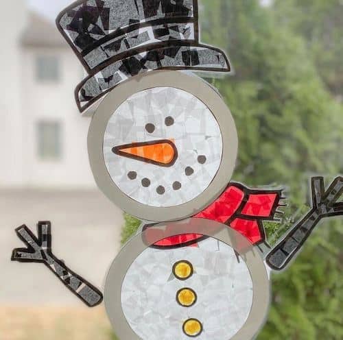 winter snowman crafts