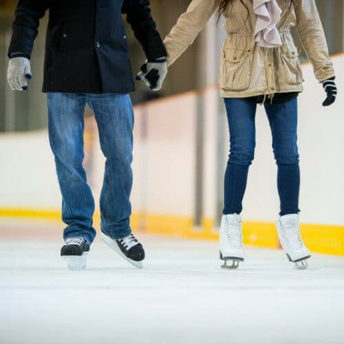 Valentine's Day on a Budget Ice Skating