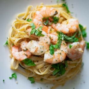 lemon garlic shrimp spring dinner ideas