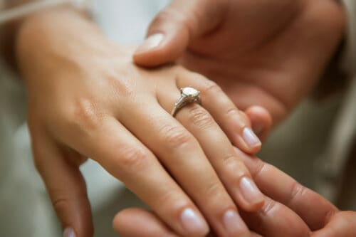 history of the engagement ring