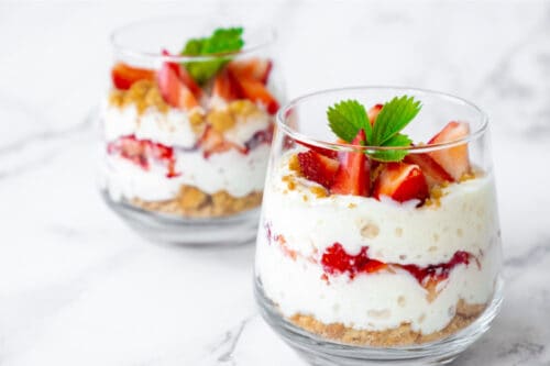 strawberry recipes parfait