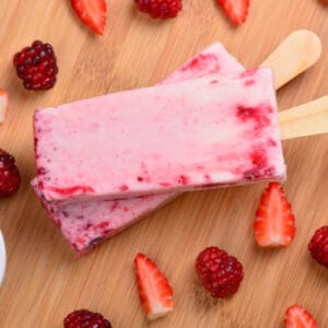 strawberry recipes popsicles