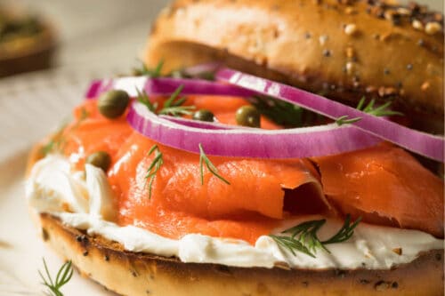 bagels and lox salmon recipes